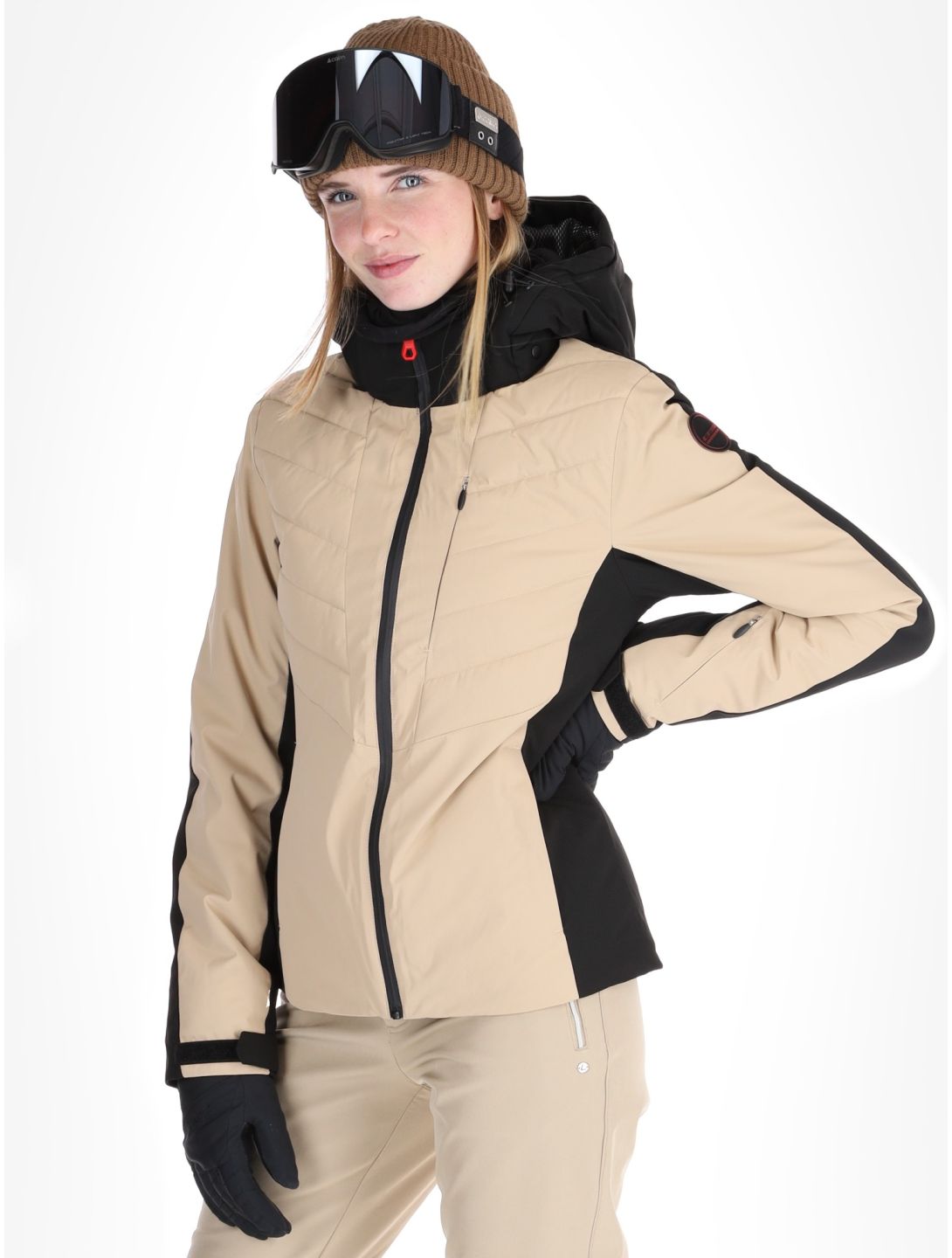 Icepeak, Eleele giacca sci donna Beige beige 