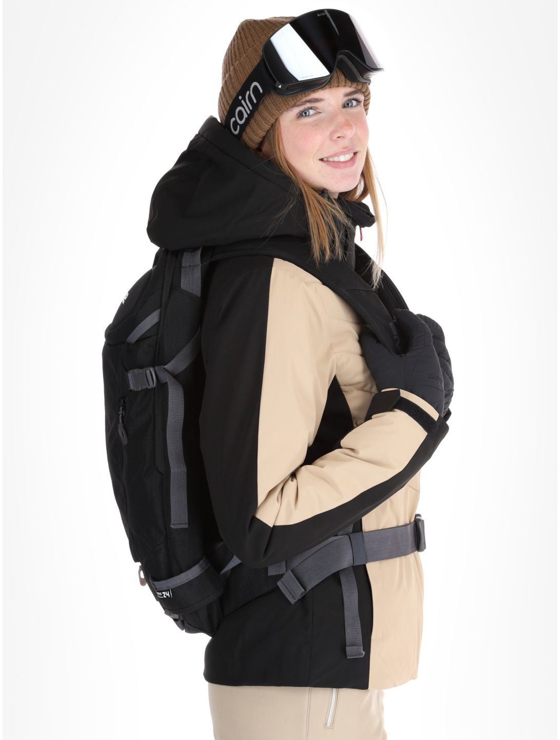 Icepeak, Eleele giacca sci donna Beige beige 