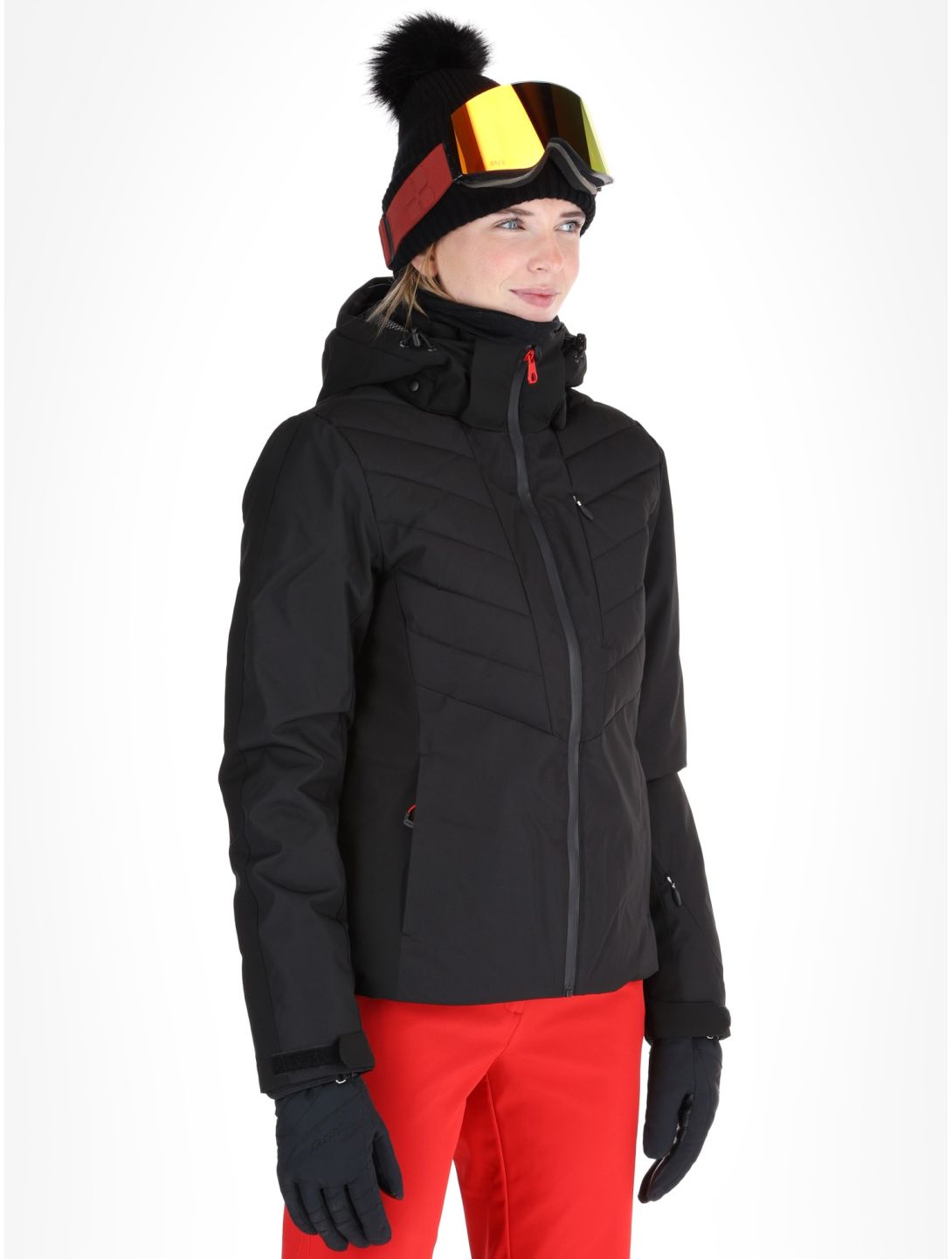 Icepeak, Eleele giacca sci donna Black nero 