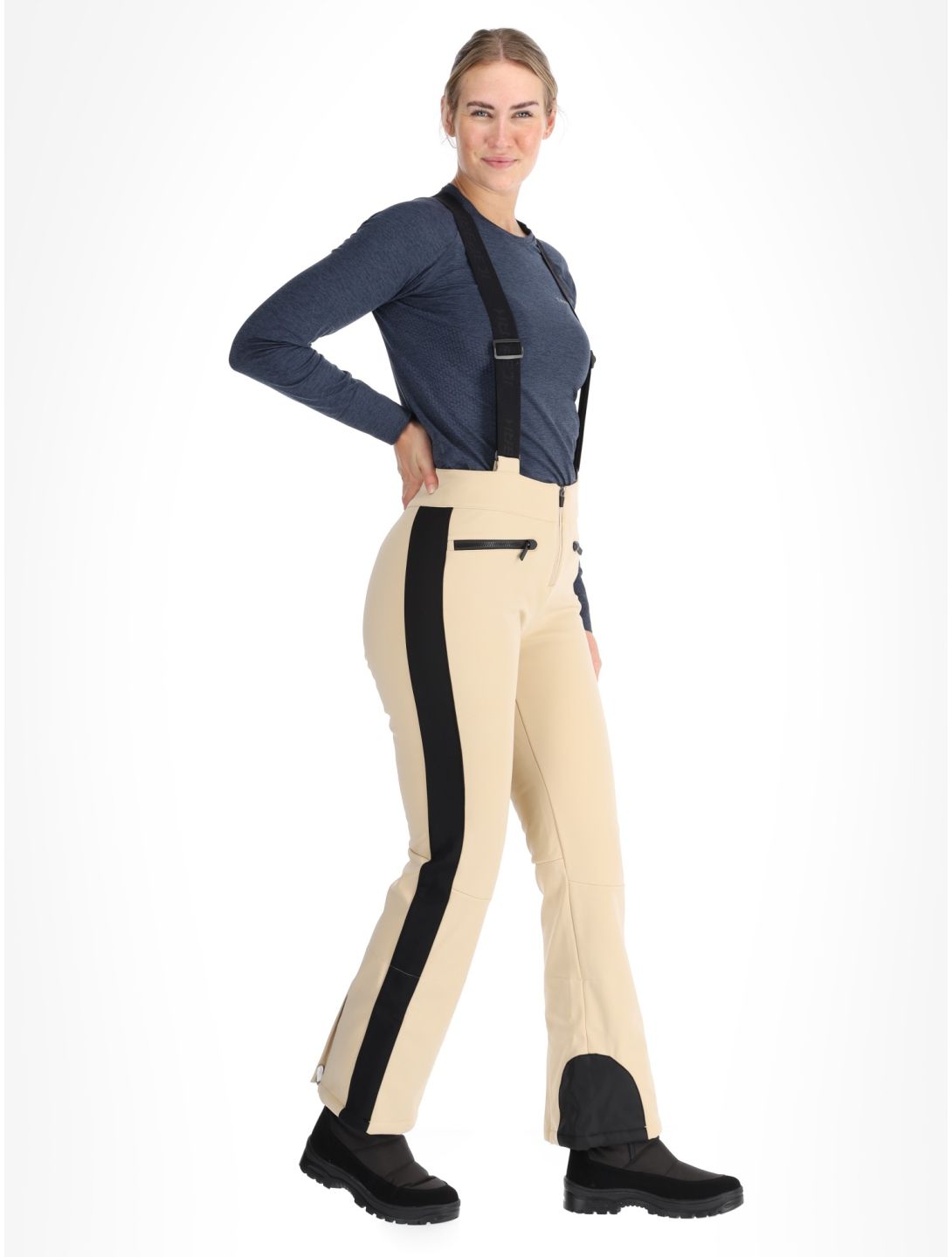 Icepeak, Ellsworth pantaloni da sci softshell donna Beige beige 