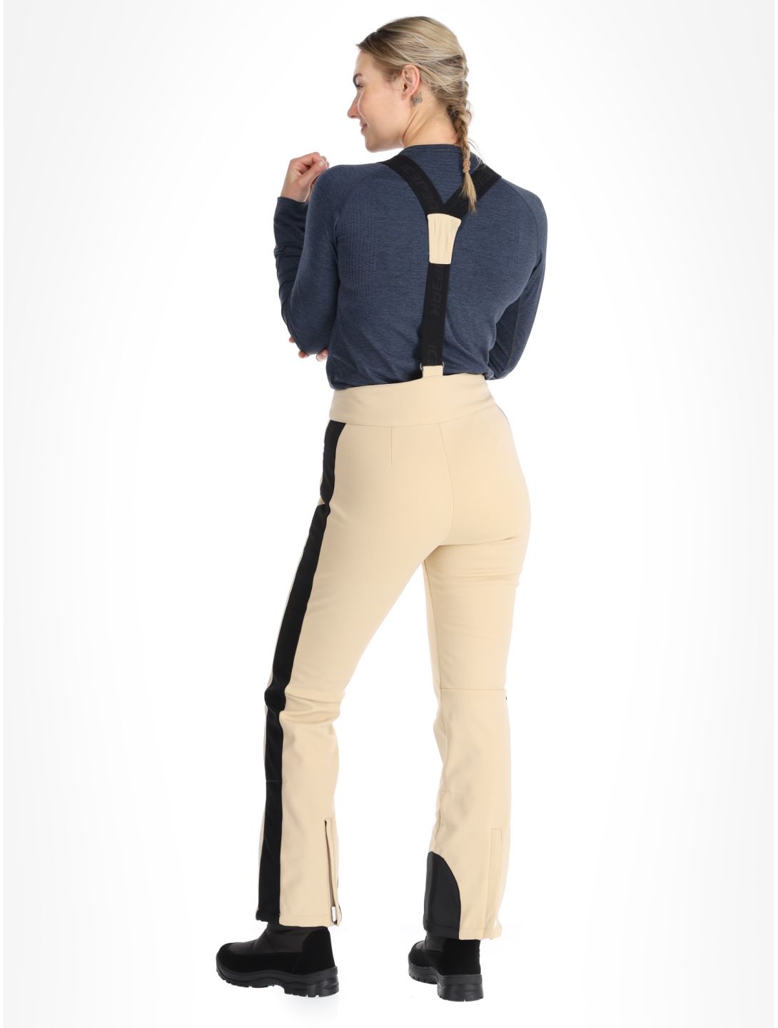 Icepeak, Ellsworth pantaloni da sci softshell donna Beige beige 