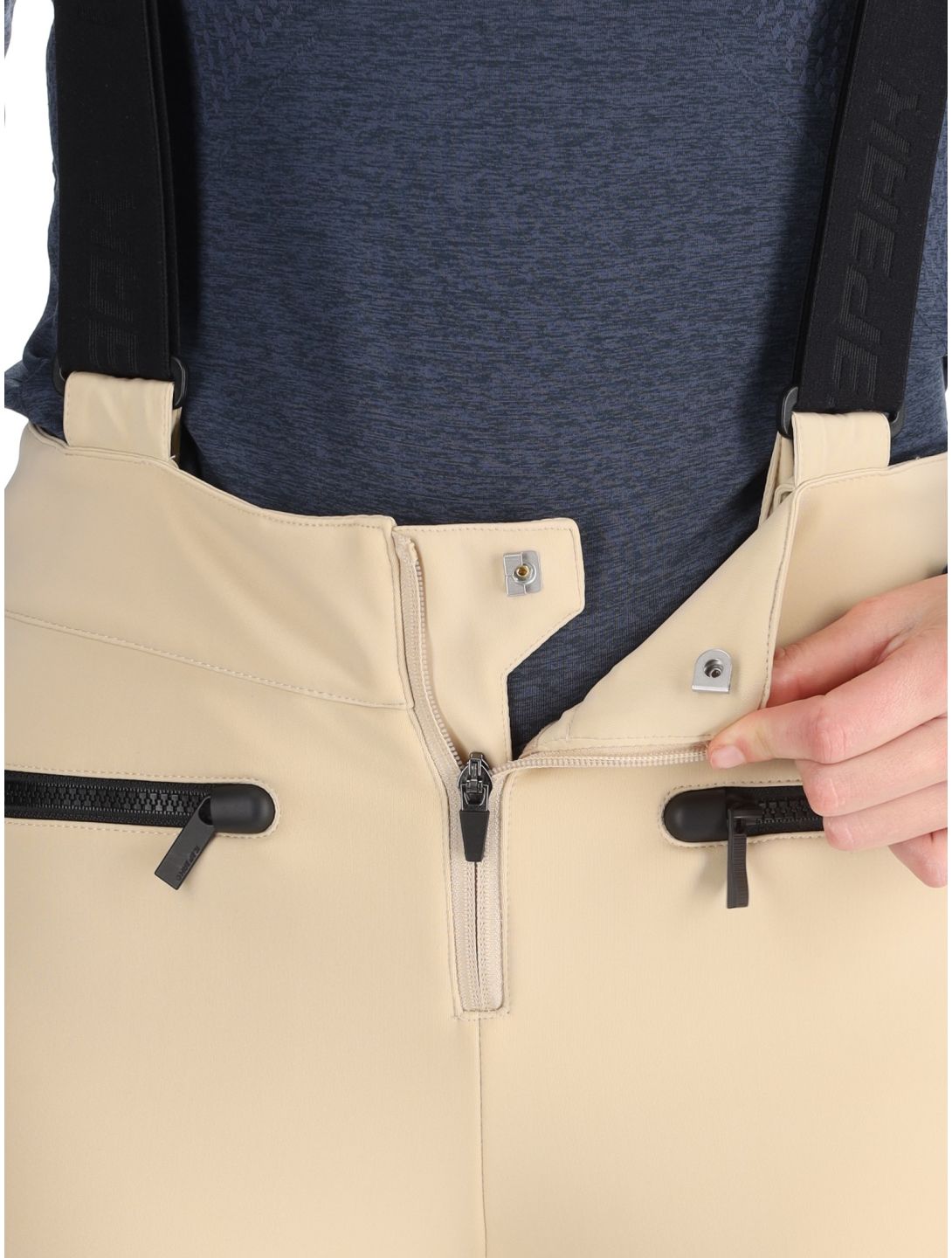 Icepeak, Ellsworth pantaloni da sci softshell donna Beige beige 