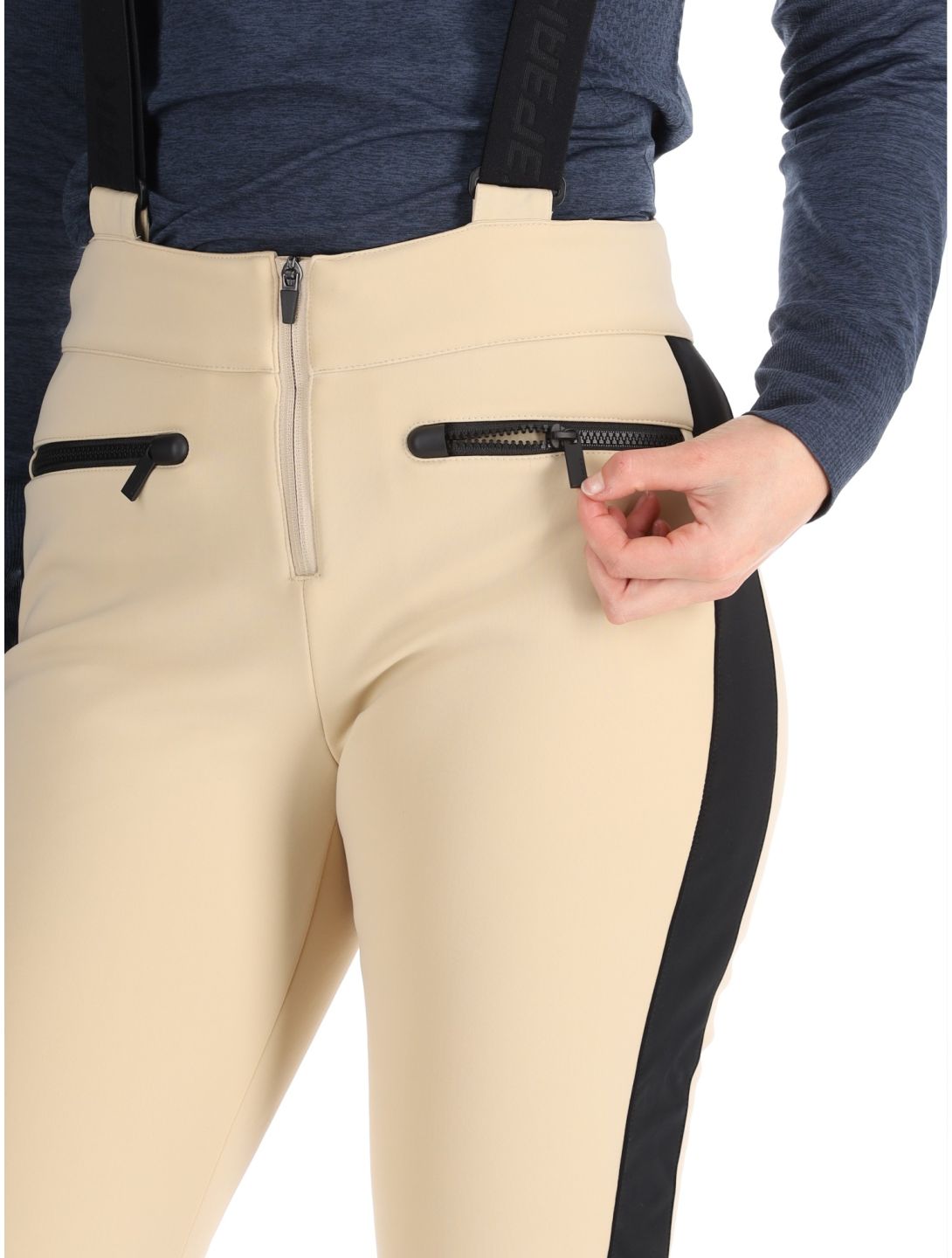 Icepeak, Ellsworth pantaloni da sci softshell donna Beige beige 