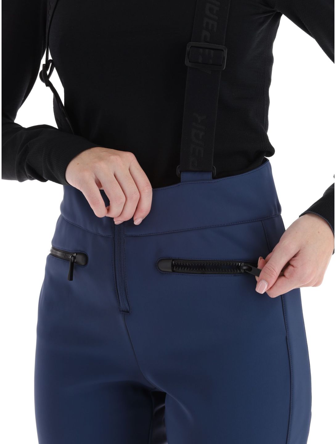 Icepeak, Ellsworth pantaloni da sci softshell donna Dark Blue blu 