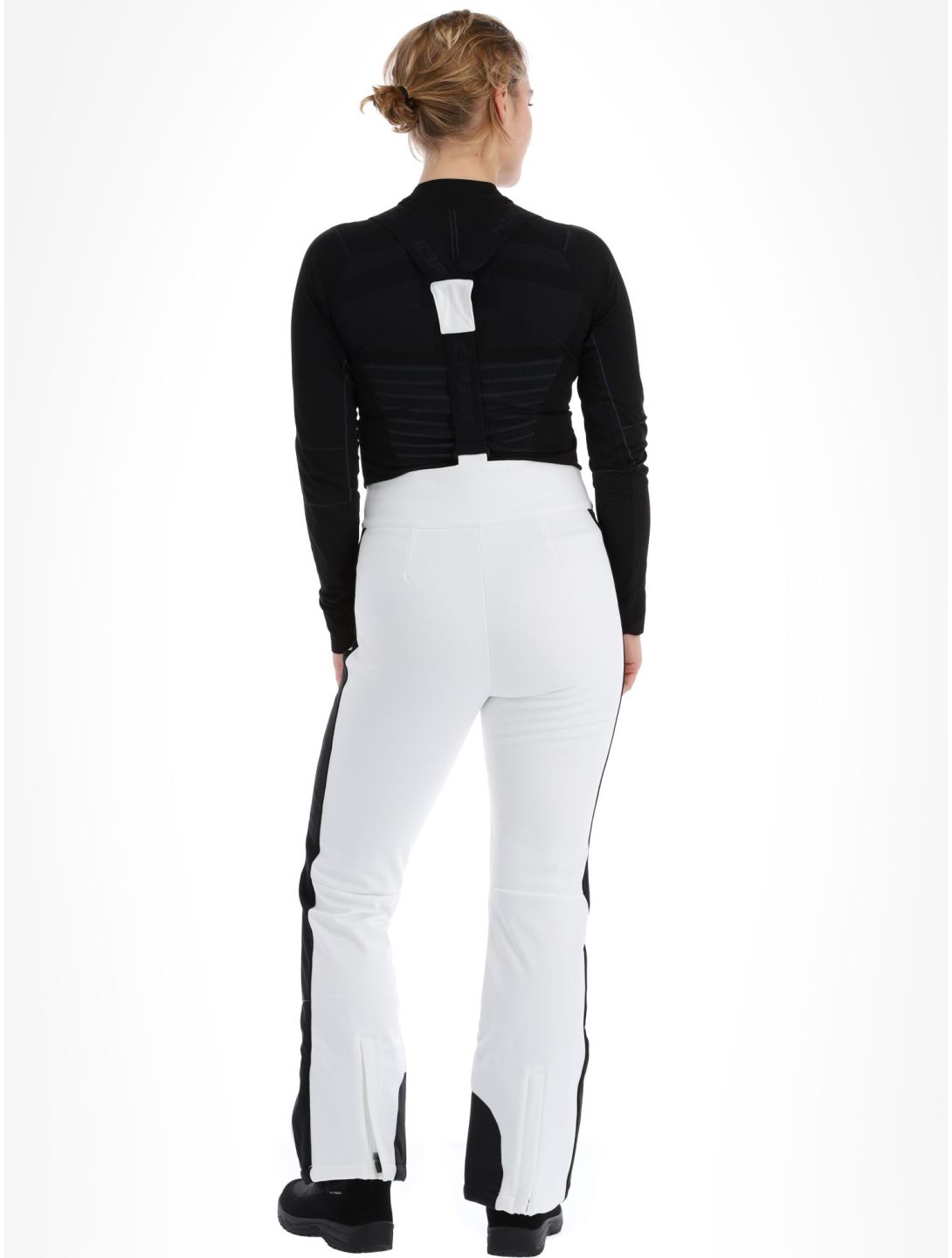 Icepeak, Ellsworth pantaloni da sci softshell donna Optic White bianco 