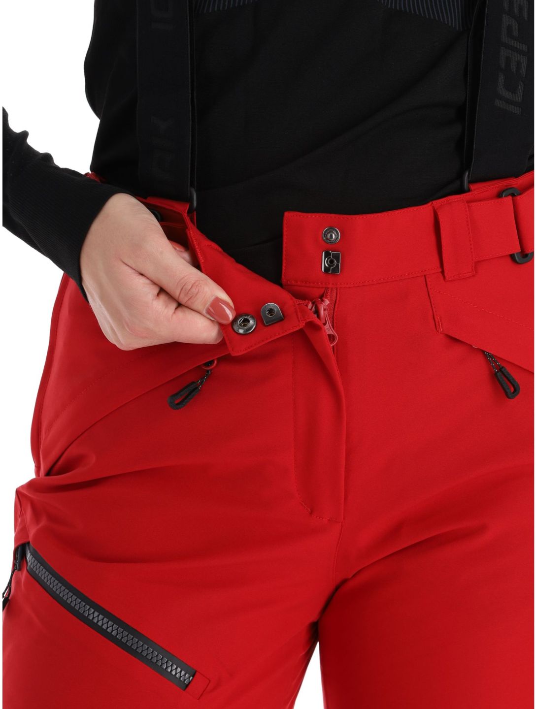 Icepeak, Elmshorn pantaloni da sci donna Burgundy borgogna 