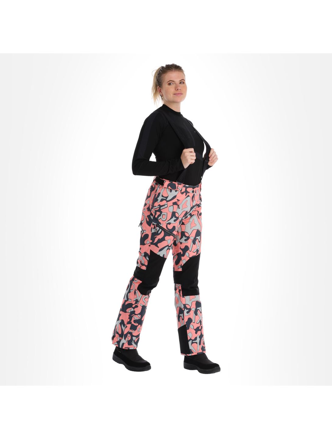 Icepeak, Elmshorn pantaloni da sci donna rosa 