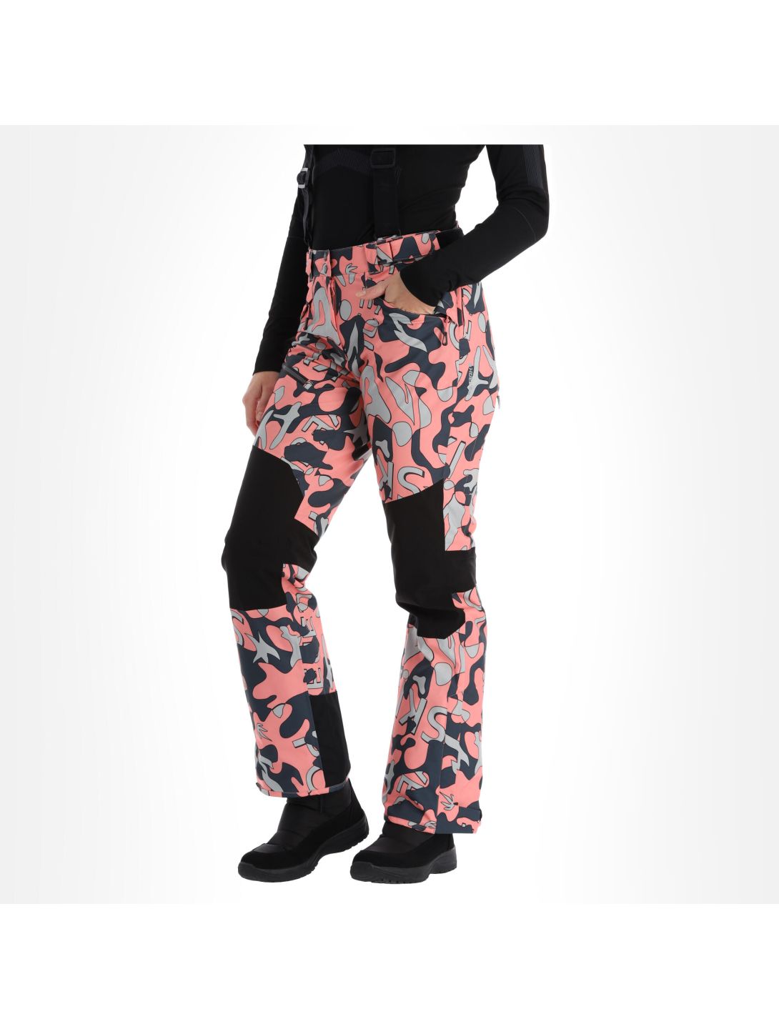 Icepeak, Elmshorn pantaloni da sci donna rosa 