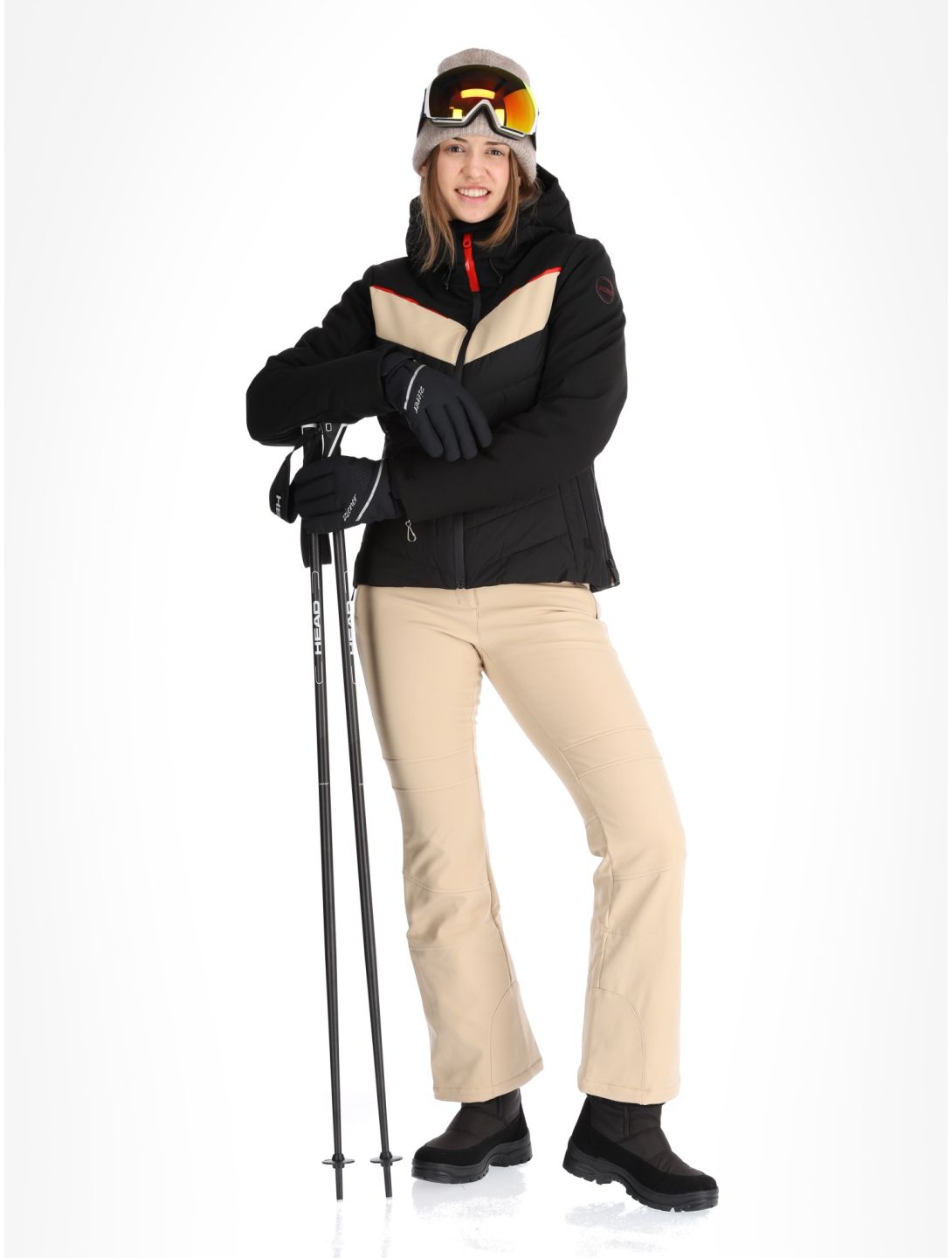 Icepeak, Elsah giacca sci donna Black nero 