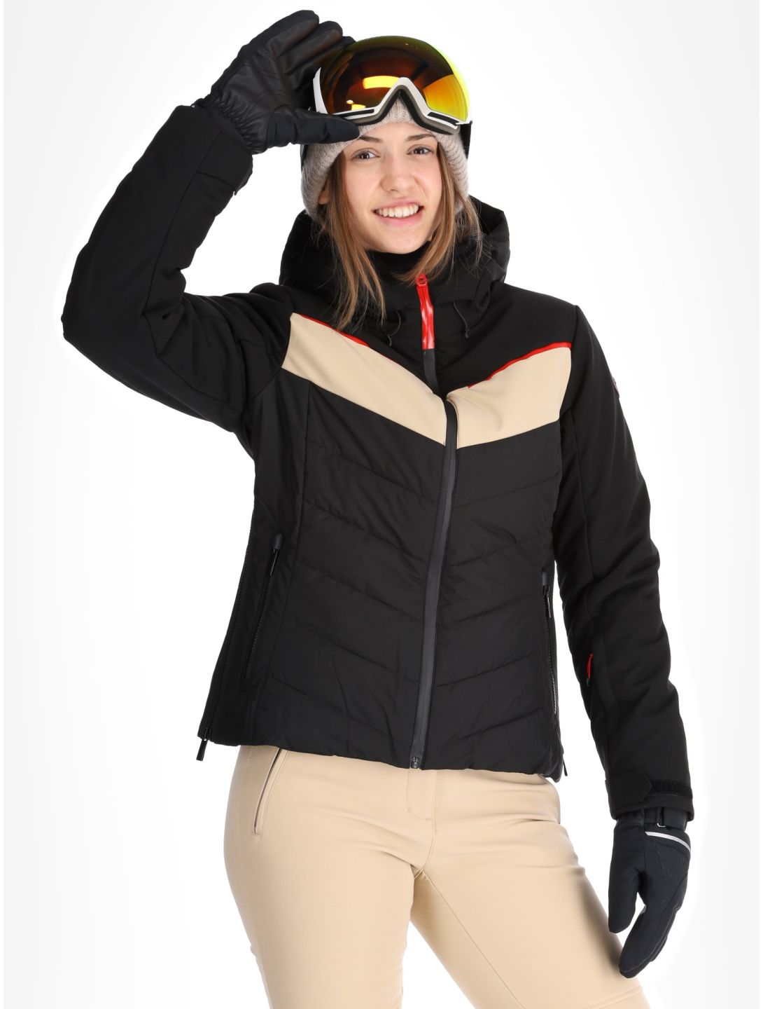 Icepeak, Elsah giacca sci donna Black nero 