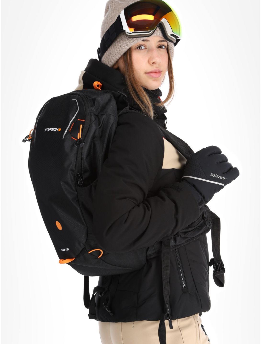 Icepeak, Elsah giacca sci donna Black nero 