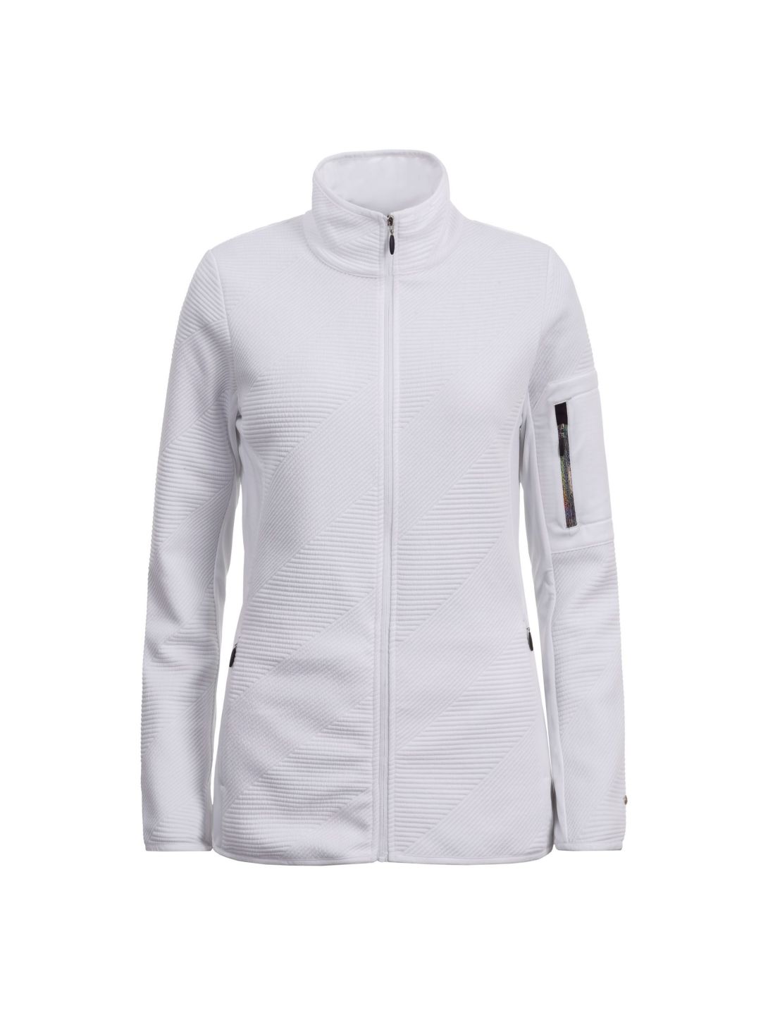 Icepeak, Emery gilet slim fit donna optical bianco