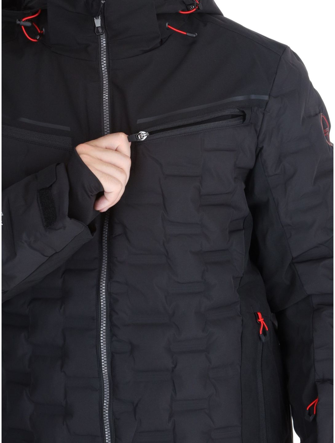 Icepeak, Emmet giacca sci uomo Black nero 