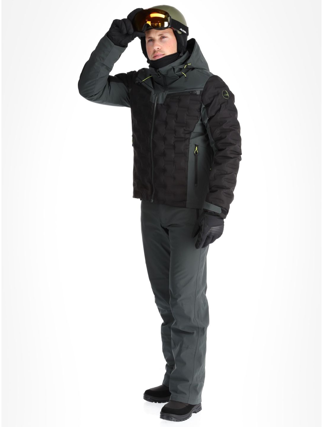 Icepeak, Emmet giacca sci uomo Dark Olive verde 