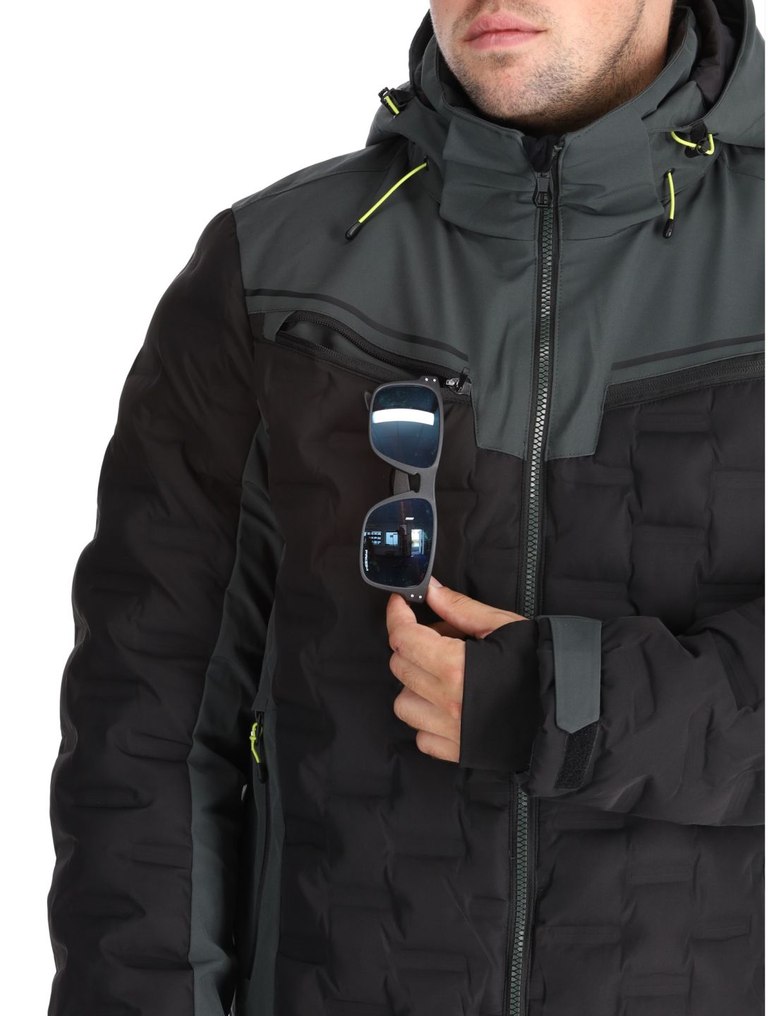 Icepeak, Emmet giacca sci uomo Dark Olive verde 