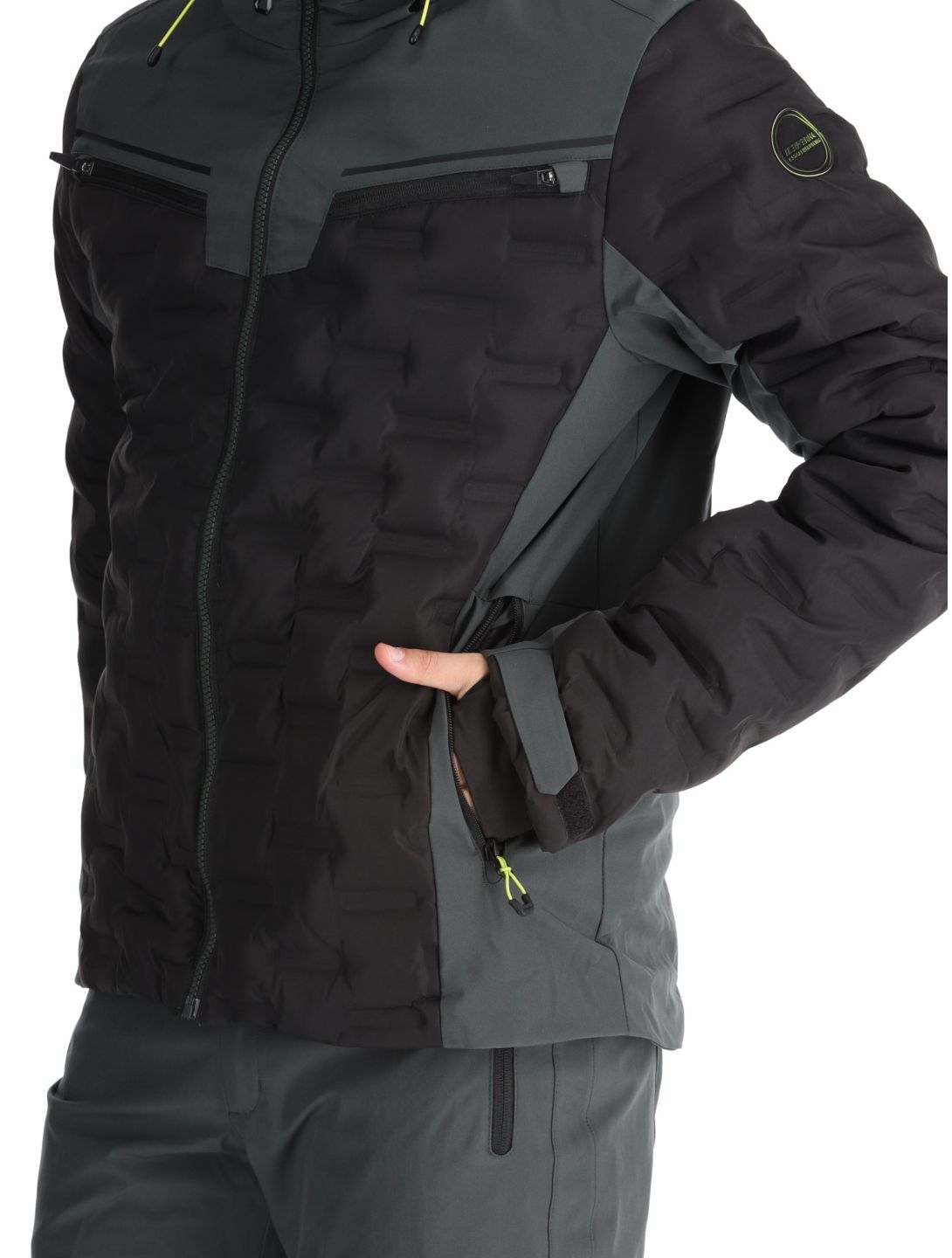 Icepeak, Emmet giacca sci uomo Dark Olive verde 