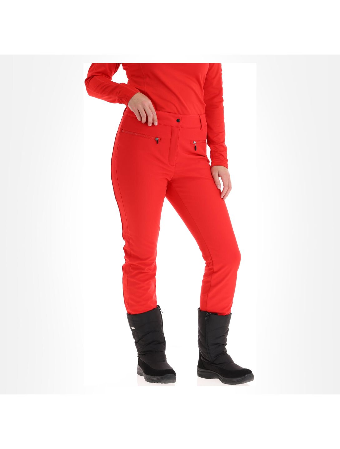 Icepeak, Enigma pantaloni da sci softshell donna classic rosso 