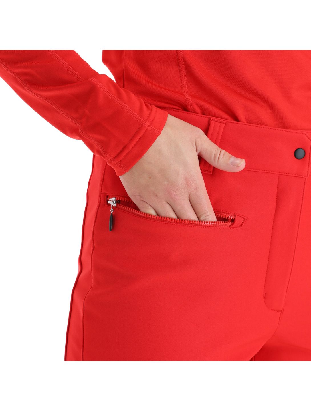 Icepeak, Enigma pantaloni da sci softshell donna classic rosso 