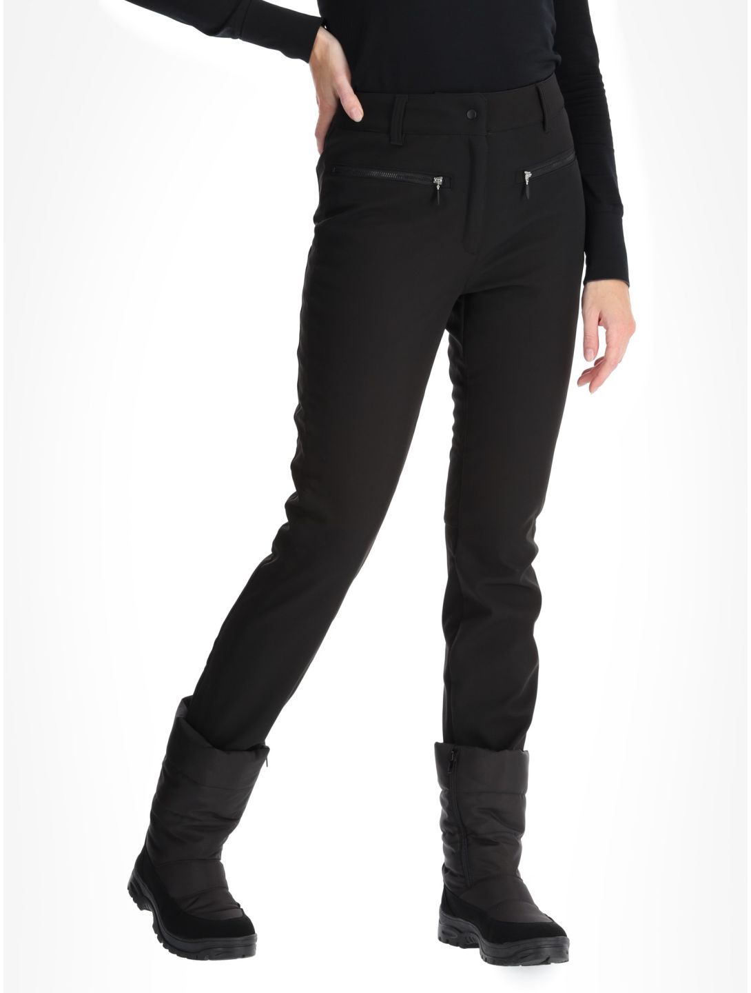 Icepeak, Enigma legging da sci donna Black nero 