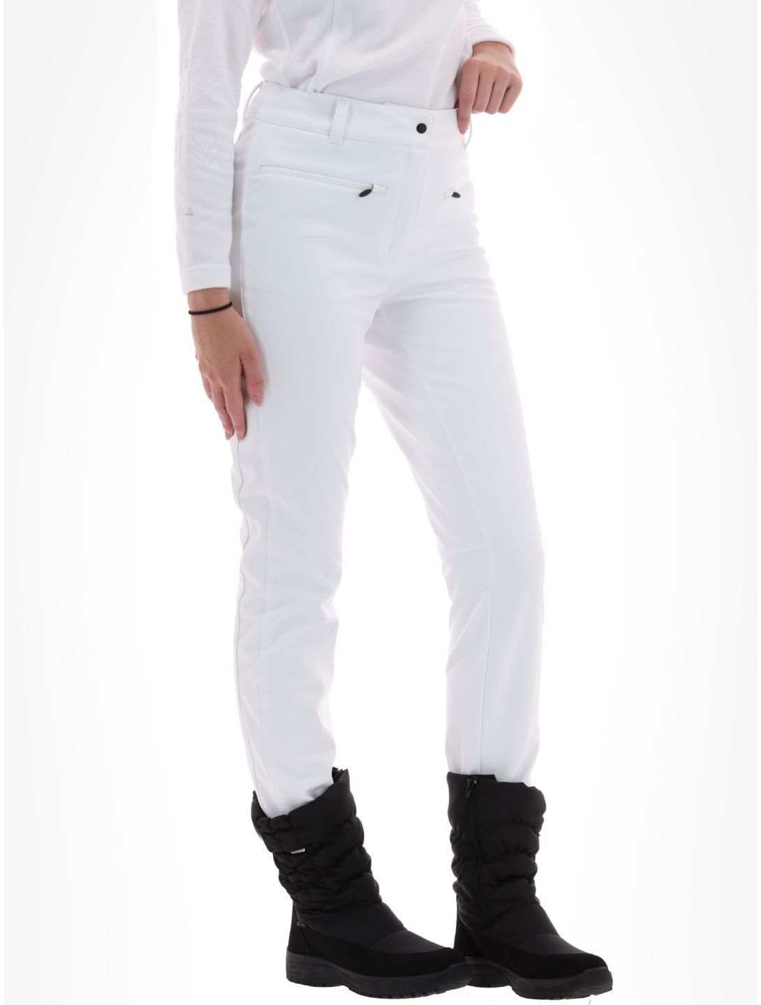 Icepeak, Enigma legging da sci donna Optic White bianco 