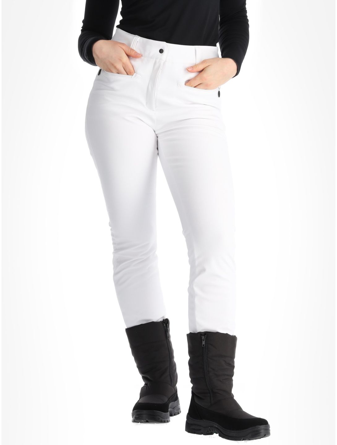 Icepeak, Enigma legging da sci donna Optic White bianco 