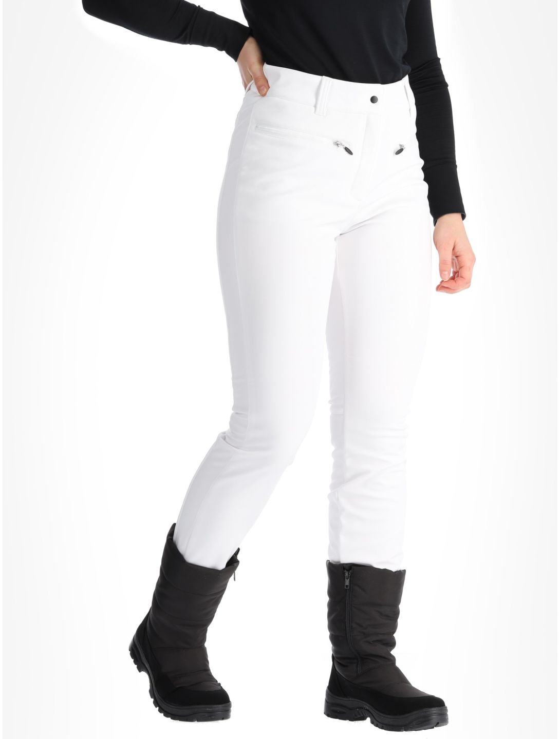 Icepeak, Enigma legging da sci donna Optic White bianco 