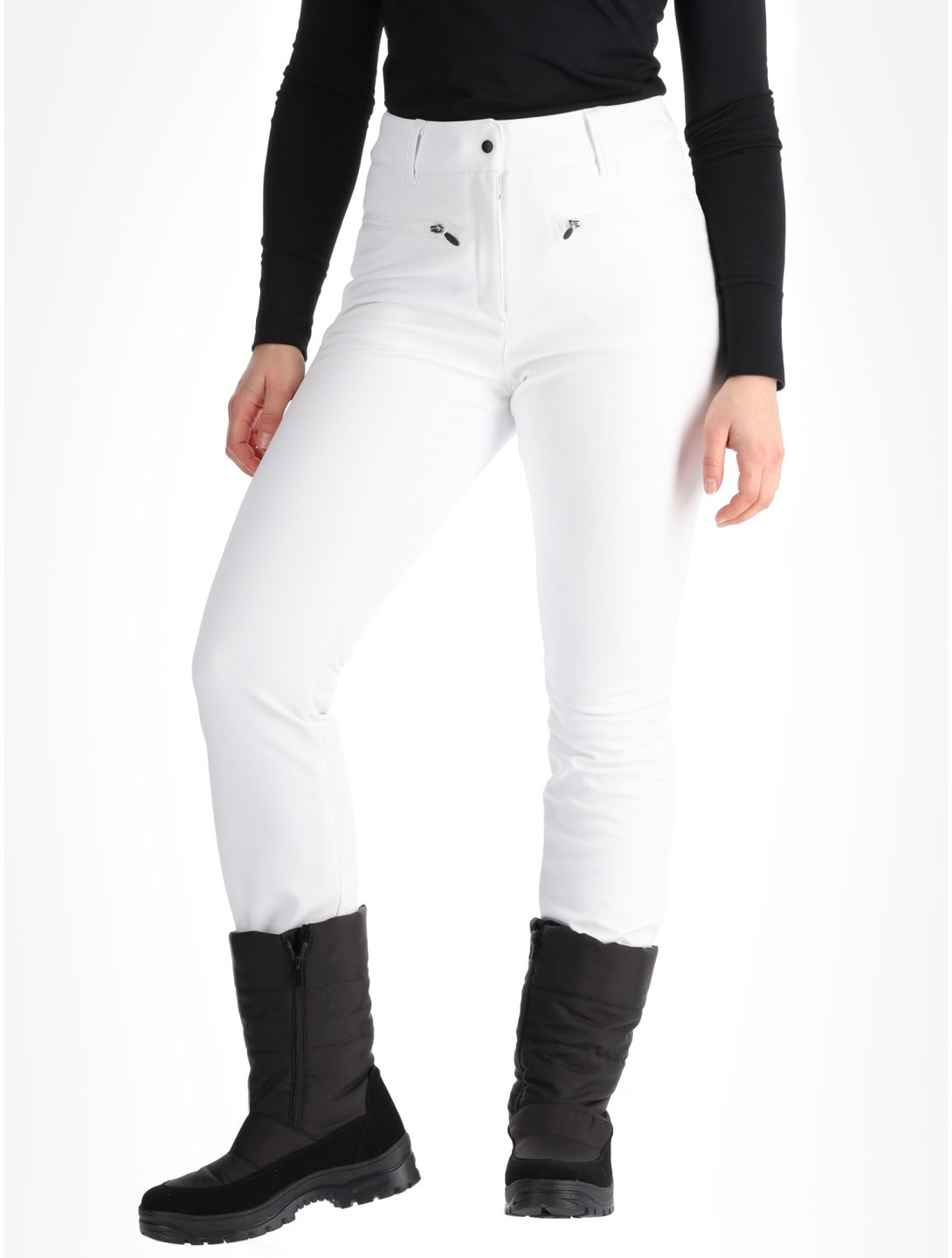 Icepeak, Enigma legging da sci donna Optic White bianco 