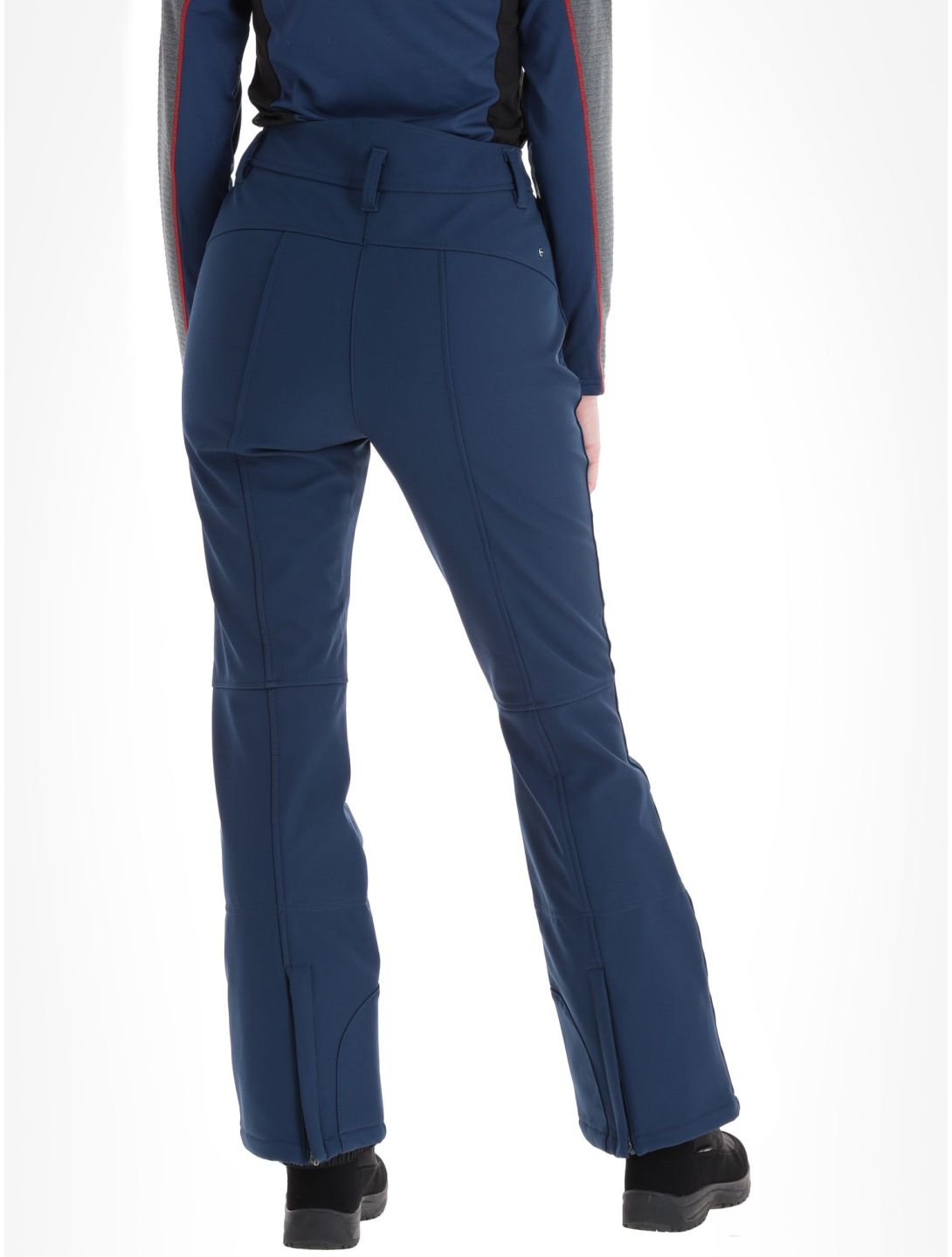 Icepeak, Entiat pantaloni da sci softshell donna Dark Blue blu 