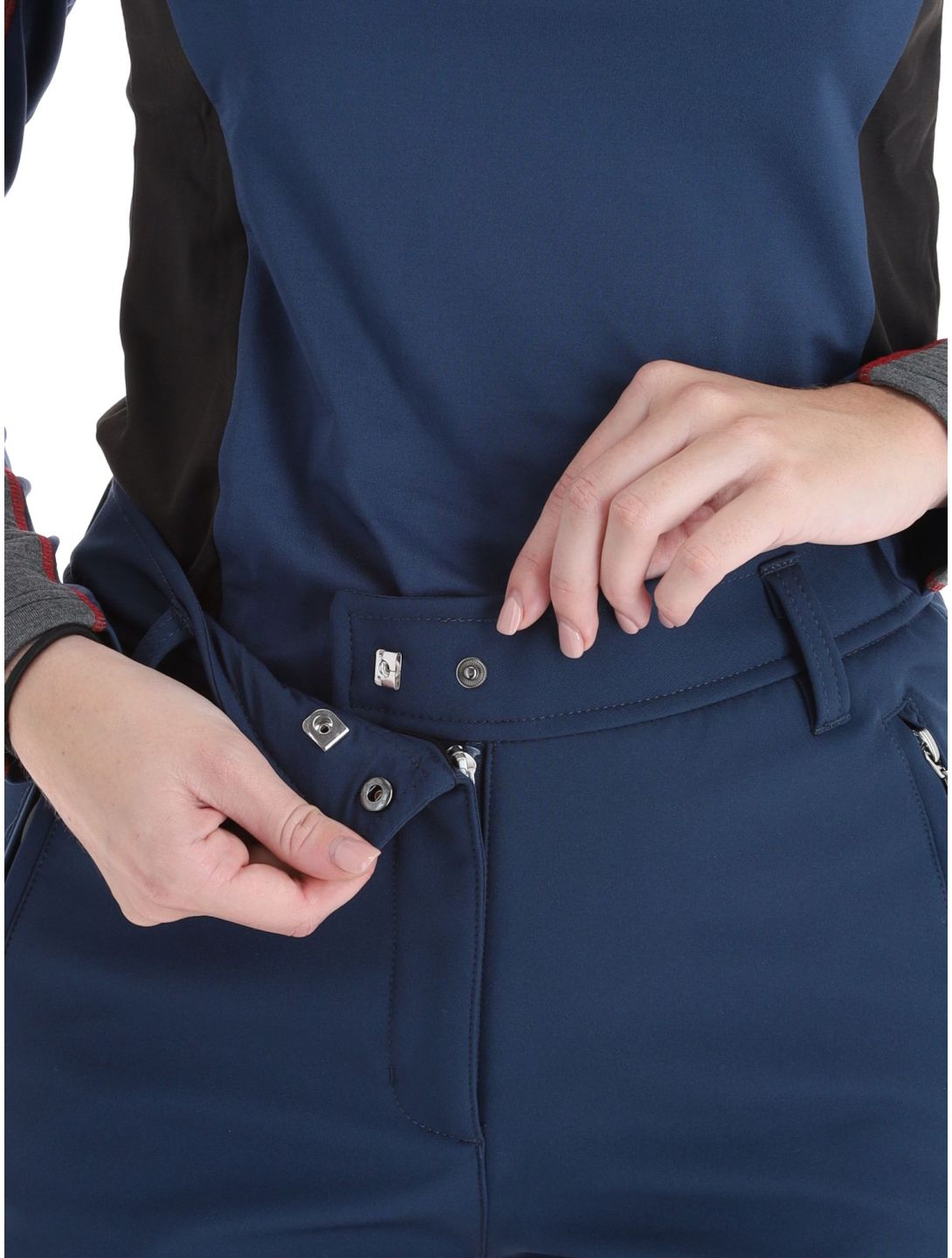 Icepeak, Entiat pantaloni da sci softshell donna Dark Blue blu 