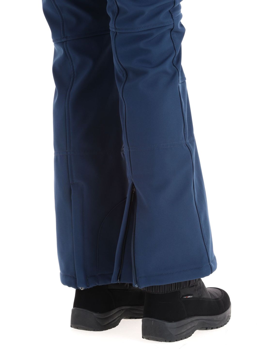 Icepeak, Entiat pantaloni da sci softshell donna Dark Blue blu 