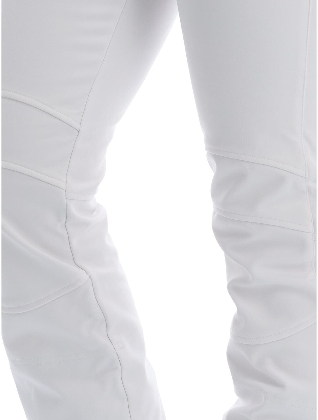 Icepeak, Entiat pantaloni da sci softshell donna Optic White bianco 