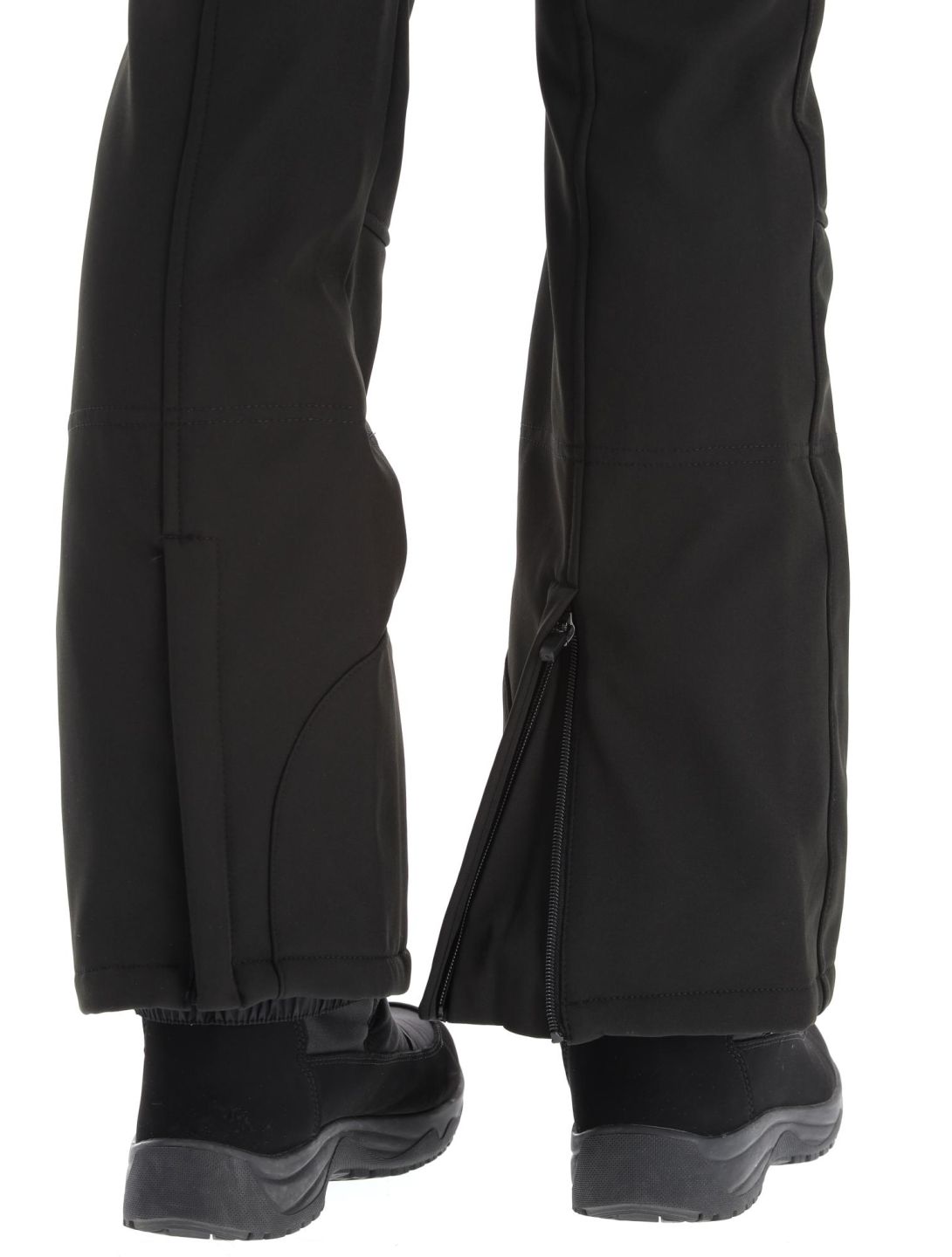 Icepeak, Entiat pantaloni da sci softshell donna Black nero 