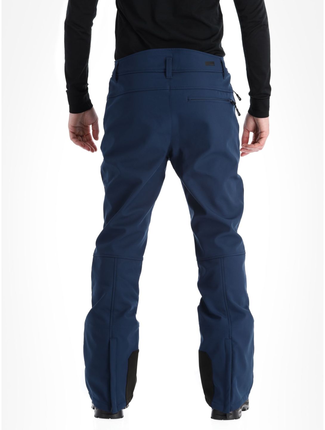 Icepeak, Erding pantaloni da sci softshell uomo Dark Blue blu 