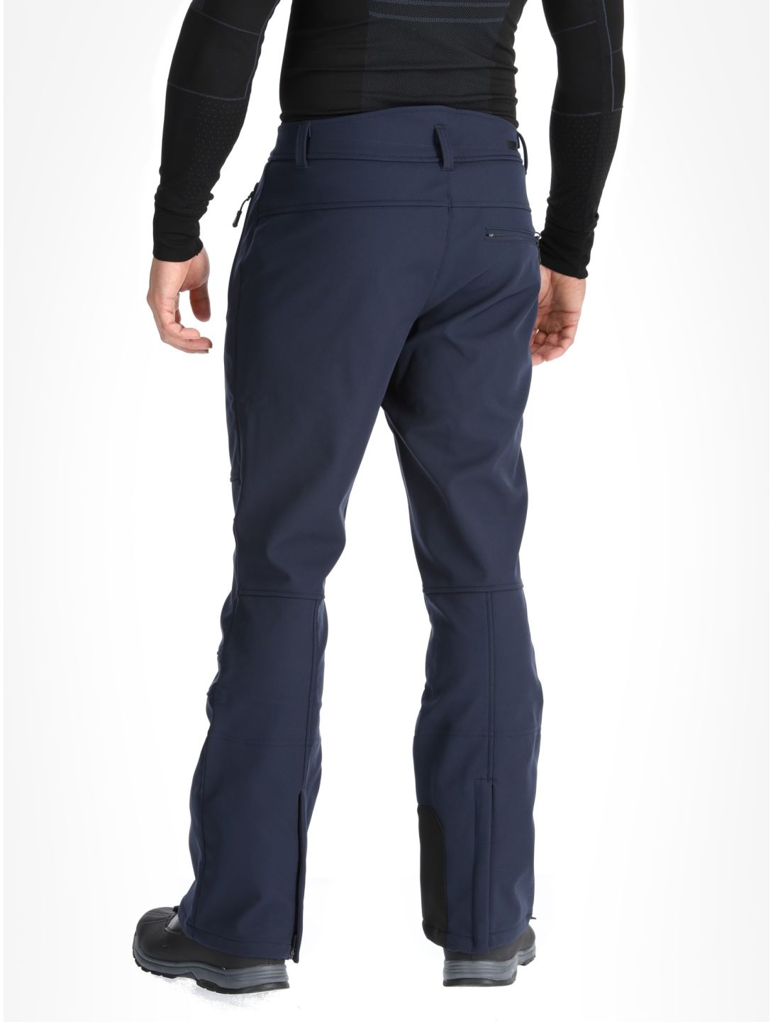 Icepeak, Erding pantaloni da sci softshell uomo Dark Blue blu 