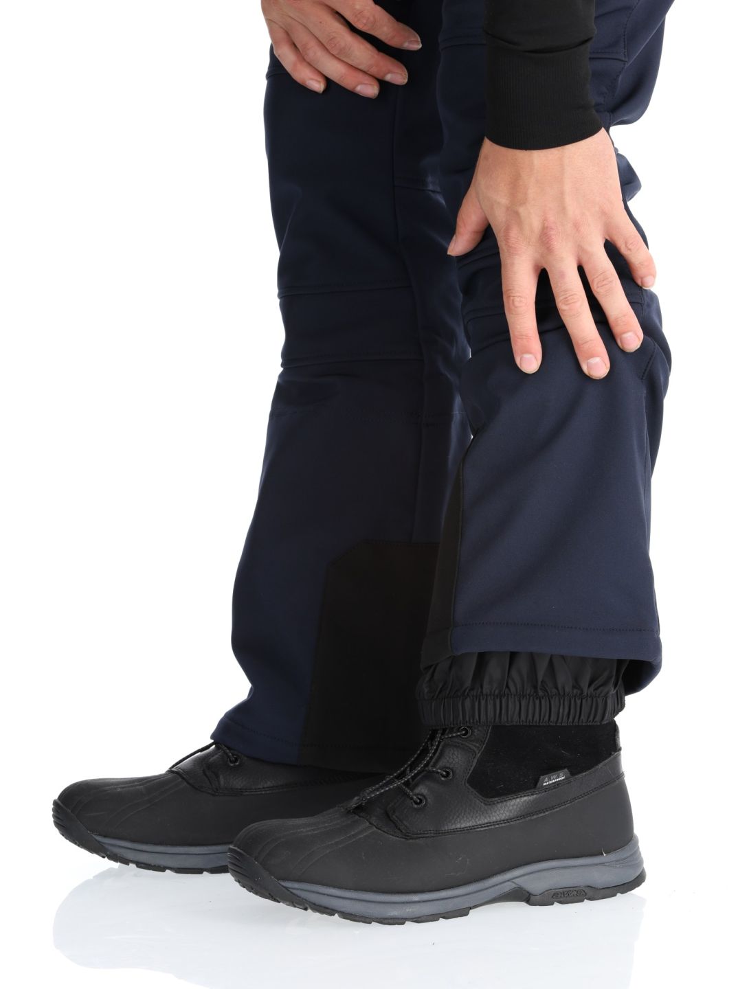 Icepeak, Erding pantaloni da sci softshell uomo Dark Blue blu 