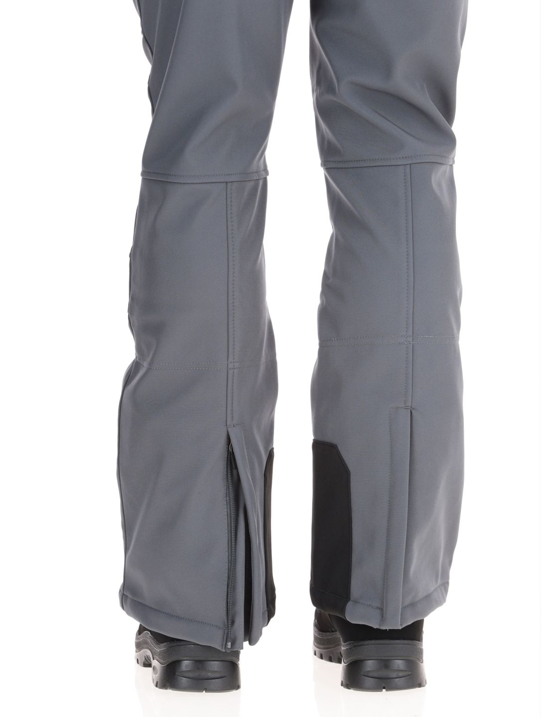 Icepeak, Erding pantaloni da sci softshell uomo Granite grigio 