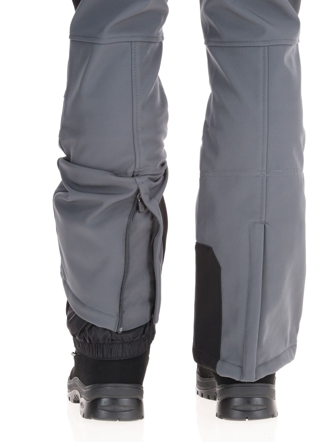 Icepeak, Erding pantaloni da sci softshell uomo Granite grigio 