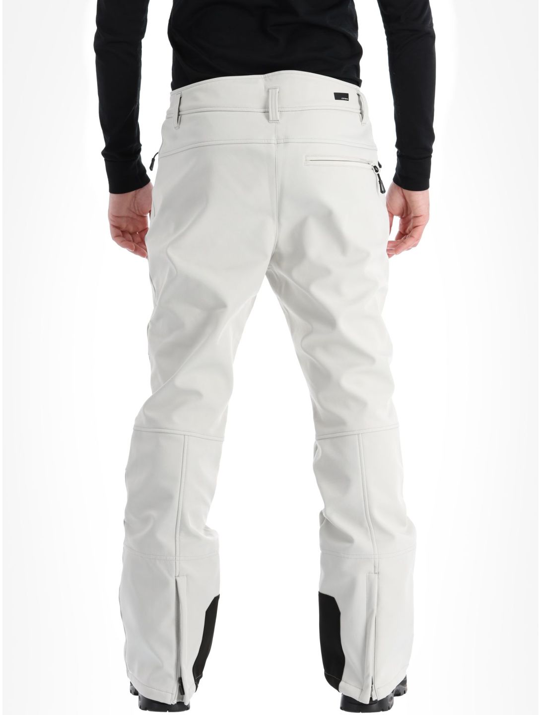 Icepeak, Erding pantaloni da sci softshell uomo Steam grigio