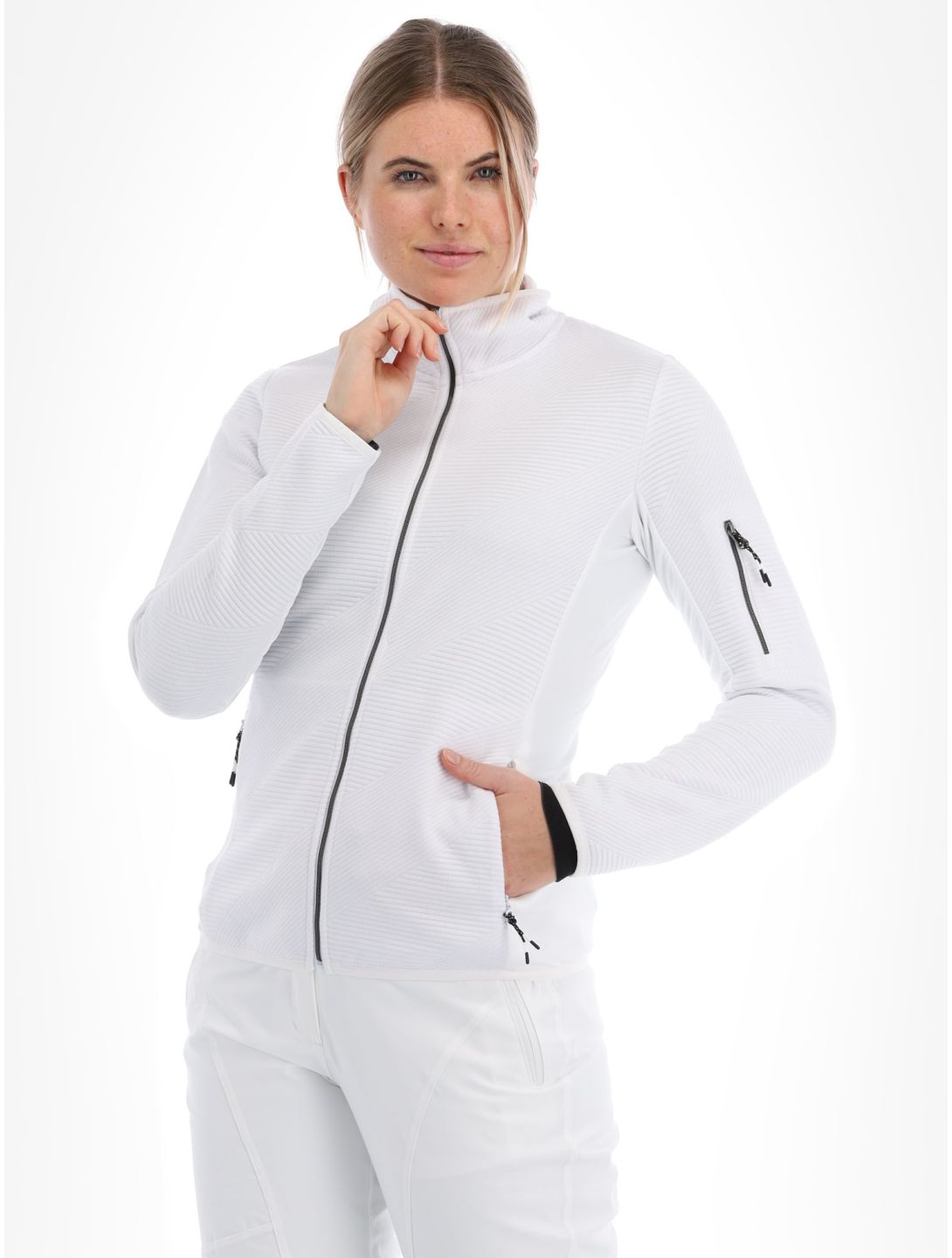 Icepeak, Ettenheim gilet donna Optic White bianco 