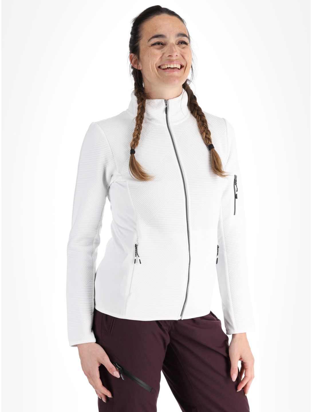 Icepeak, Ettenheim gilet donna Optic White bianco 