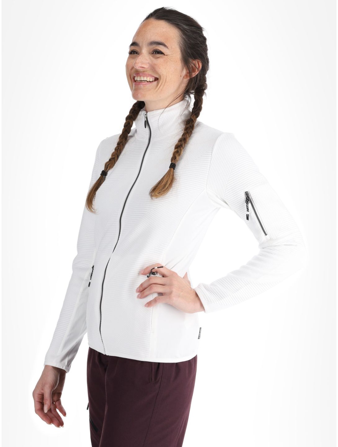 Icepeak, Ettenheim gilet donna Optic White bianco 