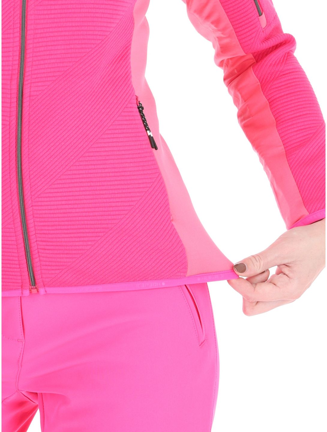 Icepeak, Ettenheim gilet donna Raspberry rosso 