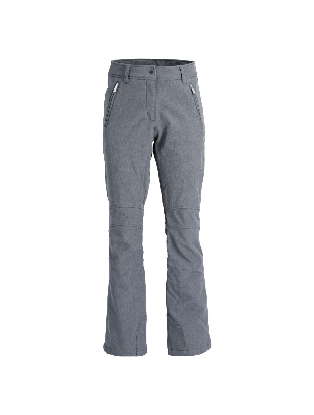 Icepeak, Eufaula pantaloni da sci softshell slim fit donna lead grigio