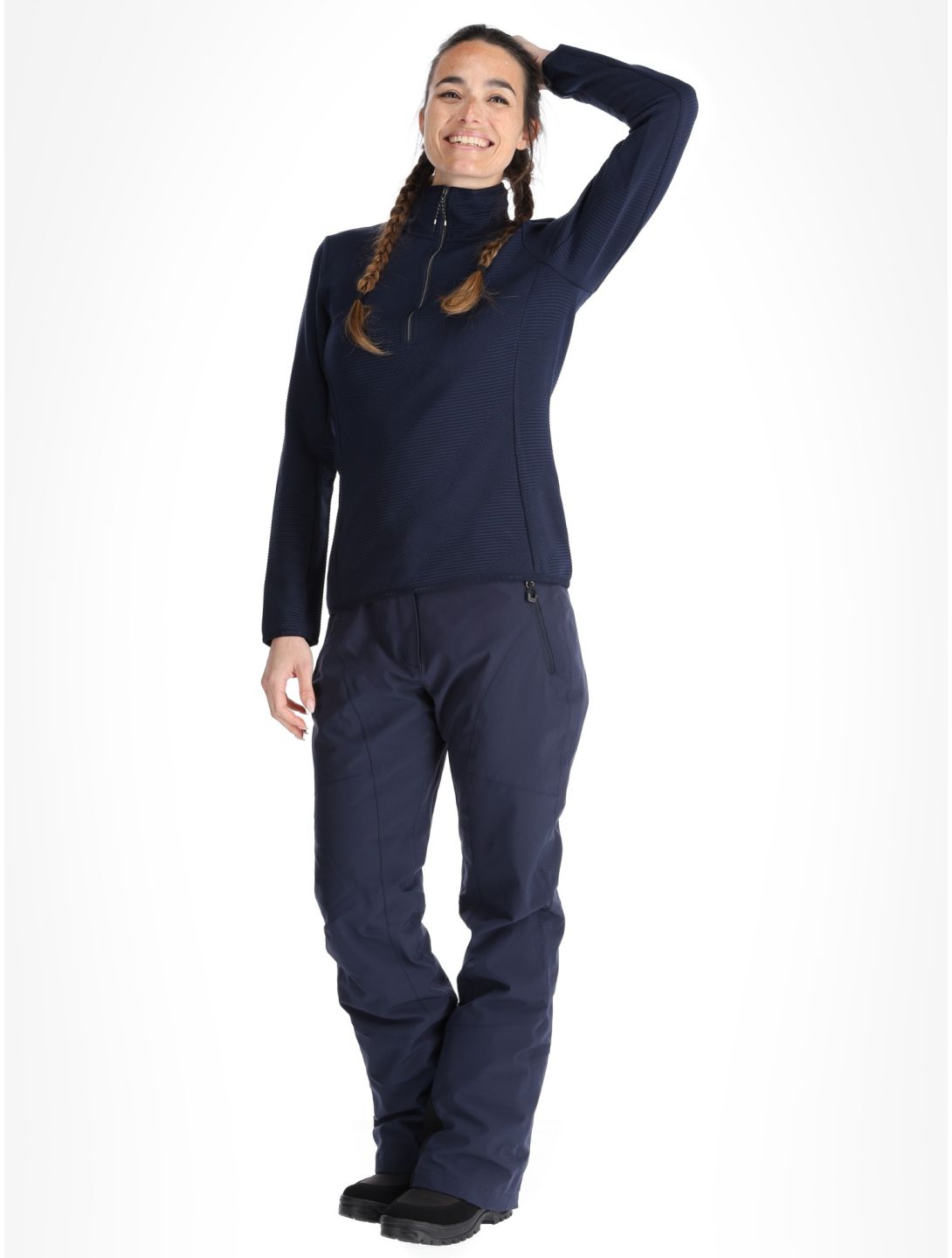 Icepeak, Evansdale maglione donna Dark Blue blu 