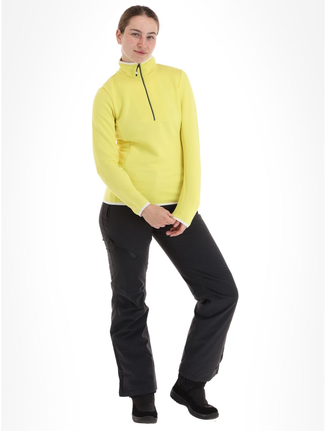 Icepeak, Evansdale maglione donna Light Yellow giallo 