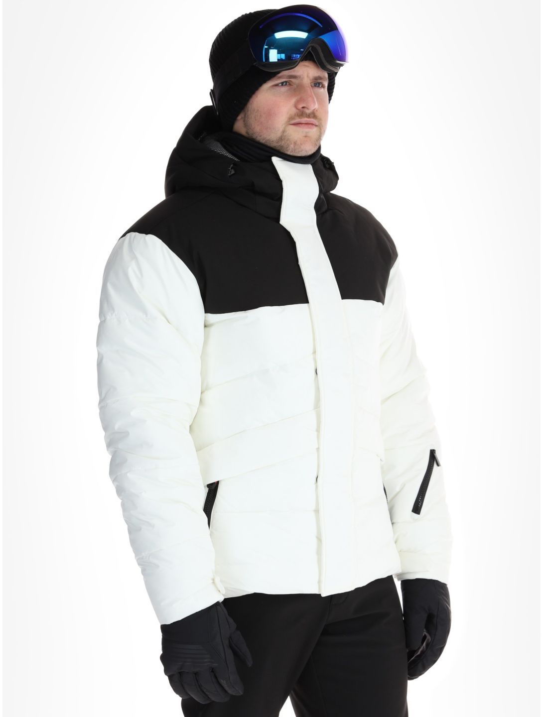 Icepeak, Evarts giacca sci uomo Natural White bianco 