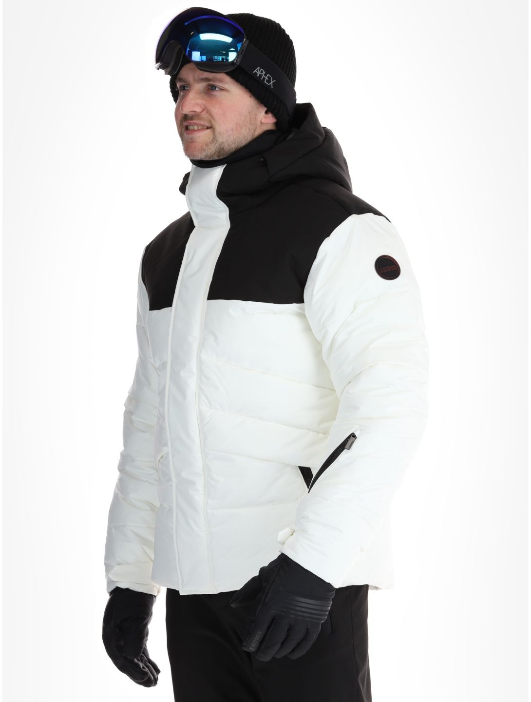 Icepeak, Evarts giacca sci uomo Natural White bianco 