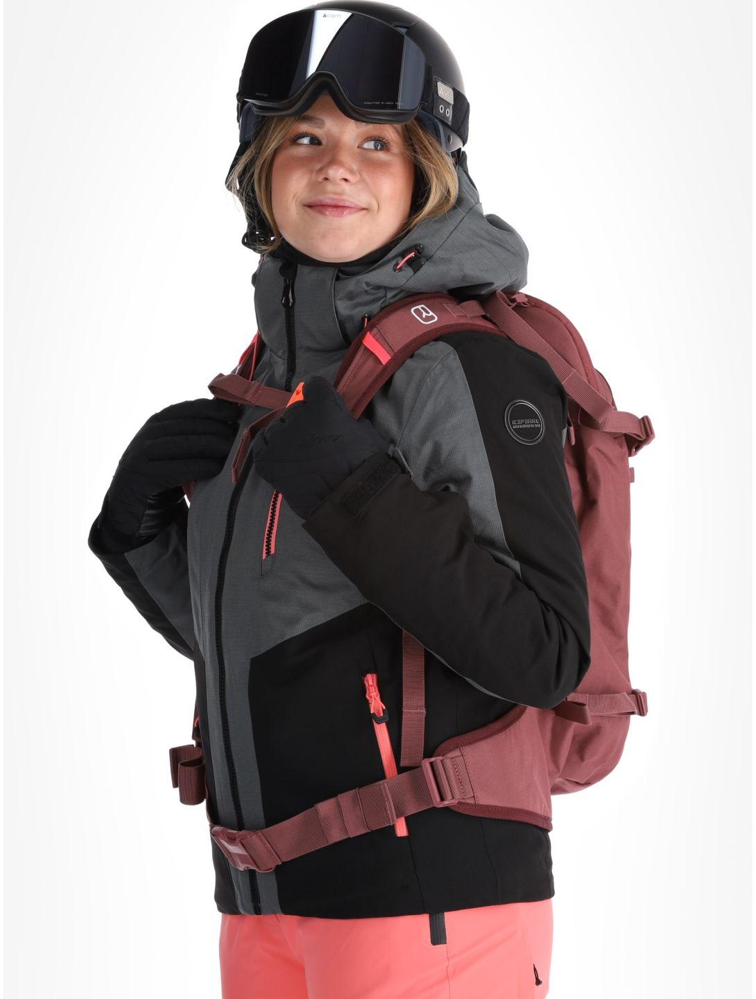 Icepeak, Faenza giacca sci donna Black nero 