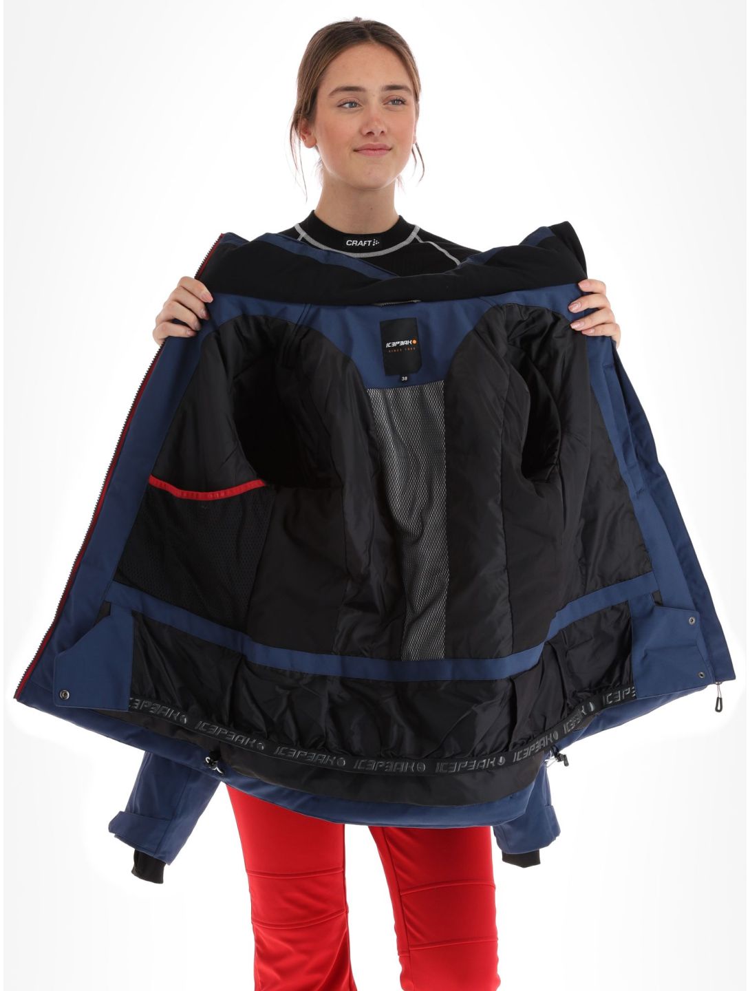 Icepeak, Faenza giacca sci donna Dark Blue blu 