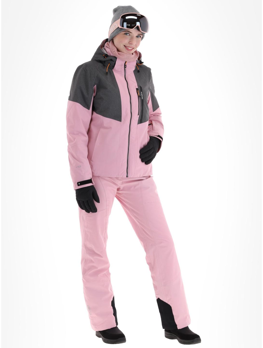 Icepeak, Faenza giacca sci donna Lavender grigio, rosa 